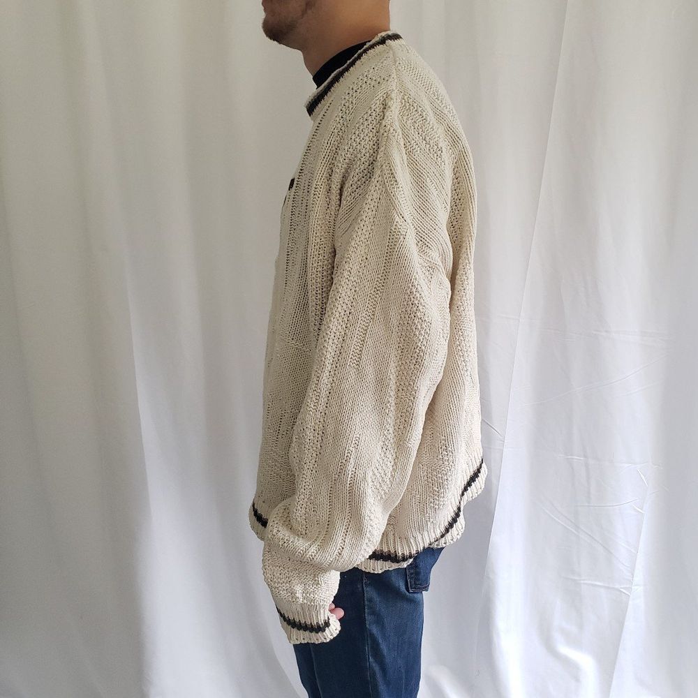 90s St John's Bay Cotton Duck Sweater - Picture 2 of 6